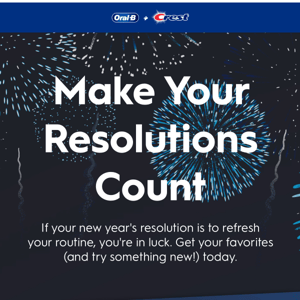 Make Your New Year’s Resolutions Count