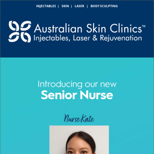 Introducing Our Senior Nurse Injector!