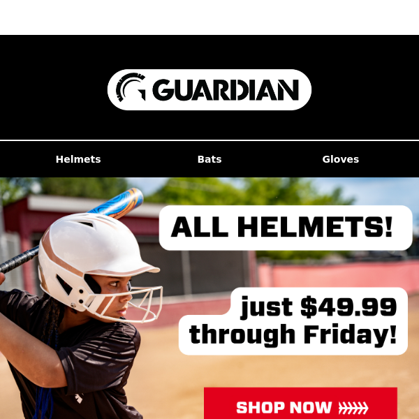 ALL HELMETS for just $49! 🚨