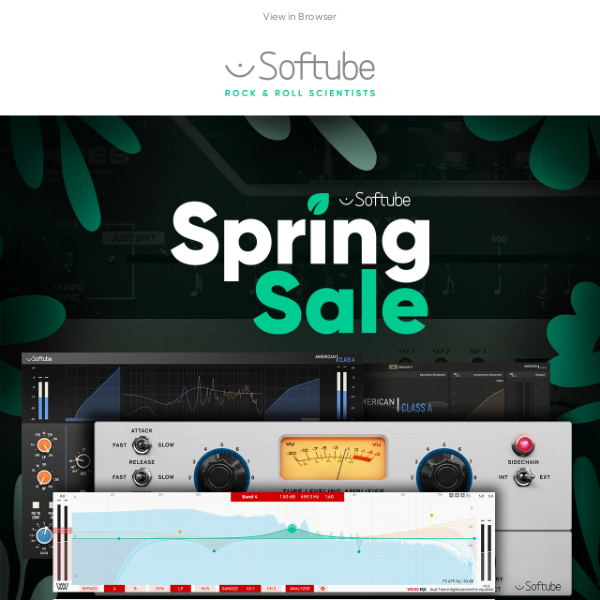 Spring Sale! 🌻 Get sunny savings on premium mixing plug-ins...