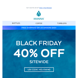 ATTN: 40% OFF E-V-E-R-Y-T-H-I-N-G