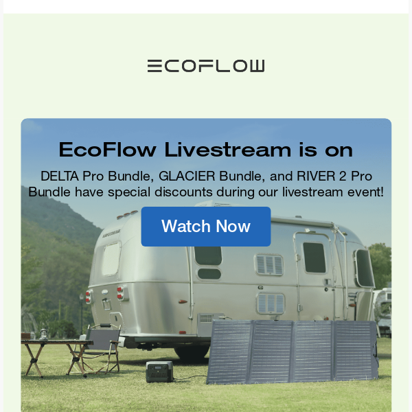 🎉 Join Now for Exclusive Deals! EcoFlow Livestream Event Starting!