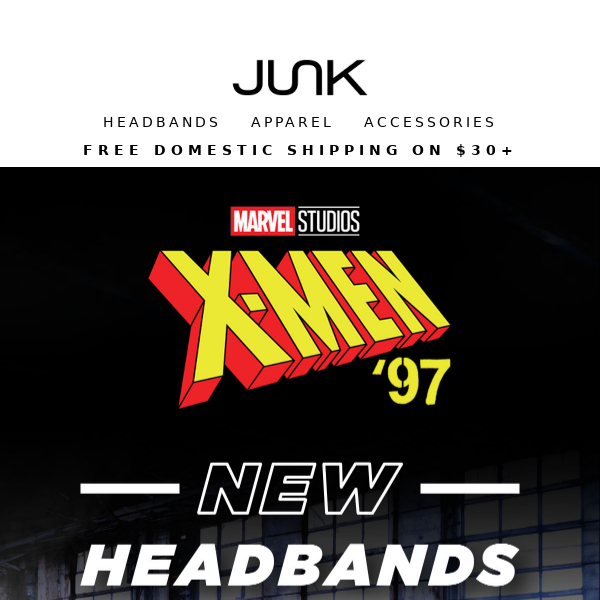 X-Men Headbands.