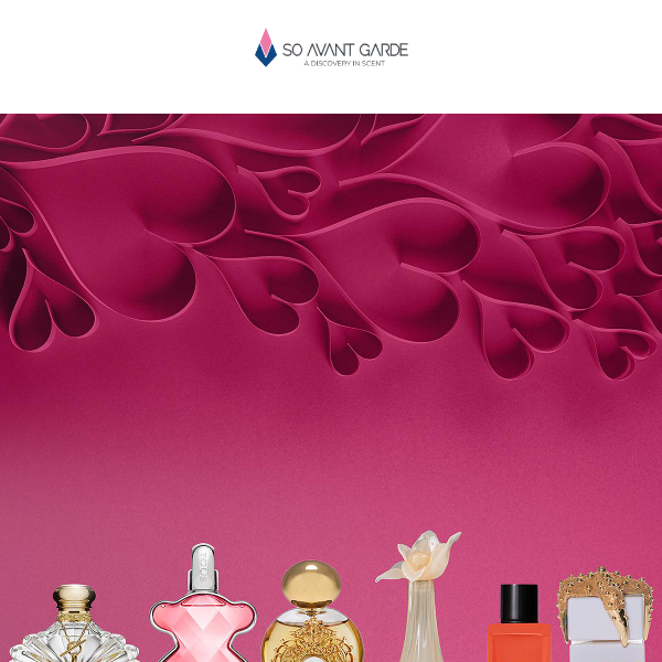 The Valentine's Fragrance Event is Here