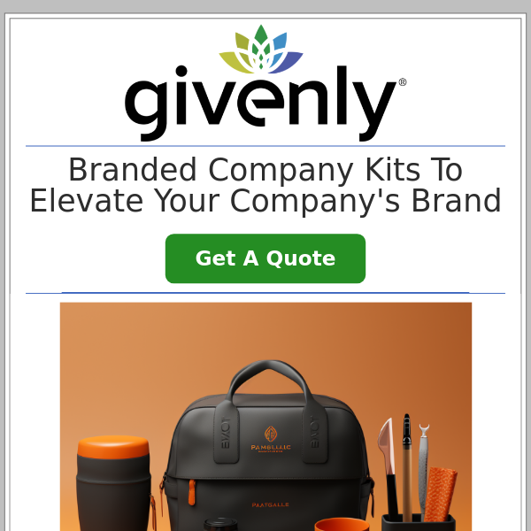 Custom Branded Kits For To Elevate Your Company's Brand