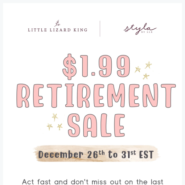 Pattern Retirement SALE 🎉 $1.99 Each!!