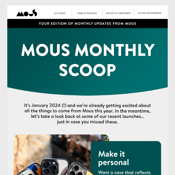 Mous Monthly Updates – January