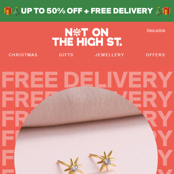 All these Christmas gifts have FREE delivery