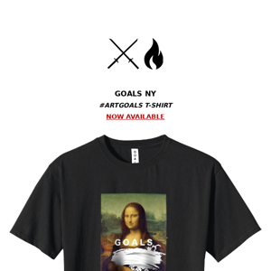 Flash Sale | #ArtGoals T-shirt