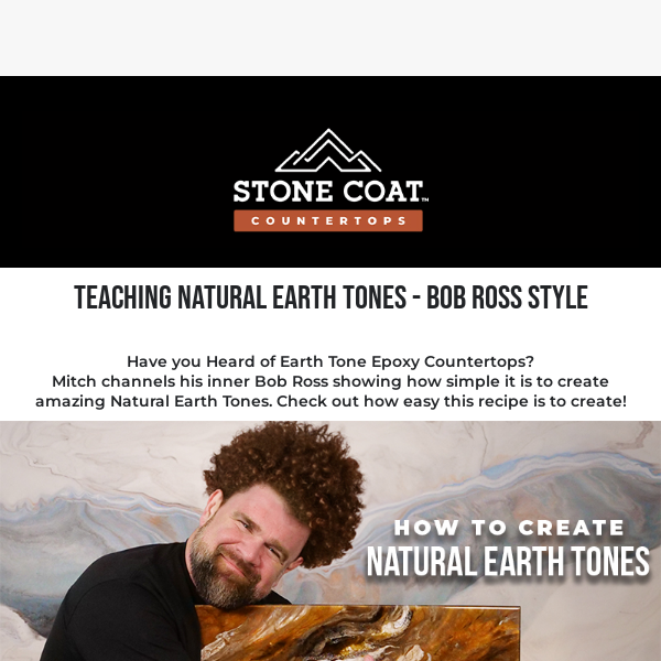 Creating Natural Earth Tones Bob Ross Style 🎨