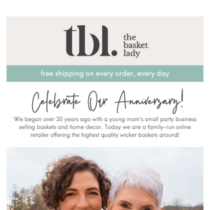 Celebrate Our Anniversary with 15% Off Sitewide