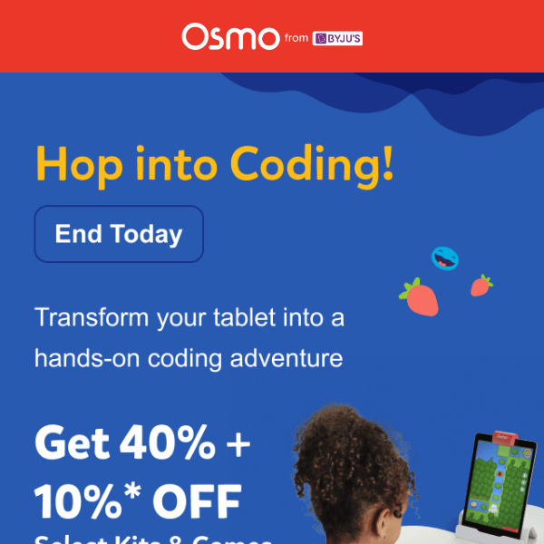 ⏰ Up to 50% OFF! Our Coding Sale ends today.👨‍💻