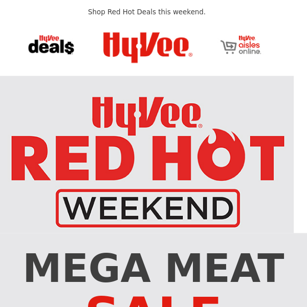 Mega Meat Sale 🥩 HyVee