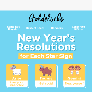 Meet your new year's resolutions while getting free chocolate! 💛