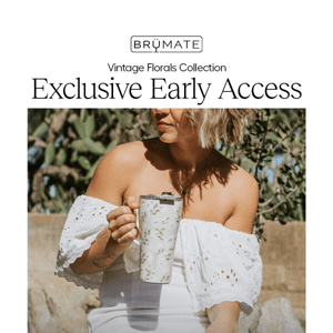 New Florals + Exclusive Early Access💐