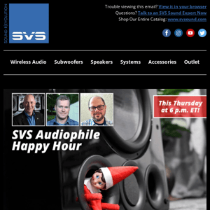 Epic SVS Giveaways for Audiophile Happy Hour This Thursday & Prime Wireless Pro Just Keeps Winning