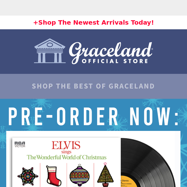 🌟 Pre-Order NEW Elvis Christmas Albums! 🌟