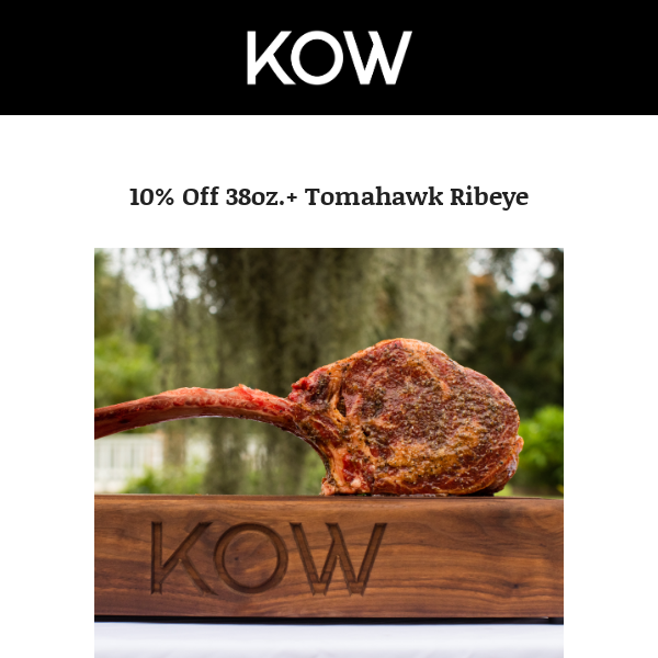 Kow Steaks Official YETI 20 Oz. White Rambler – KOW Steaks