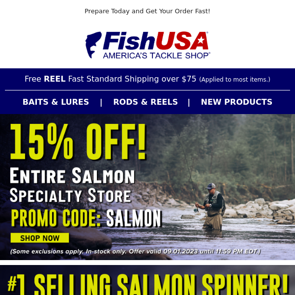 Salmon Season Is Here! - Fish USA