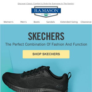 Step Up Your Style With Skechers!