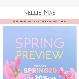 🌼 Spring Preview 🌼