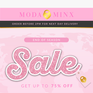 Babe, Our END OF SEASON SALE Has Started 💓