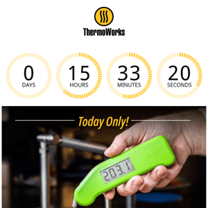 $59 Classic Thermapen Today Only!