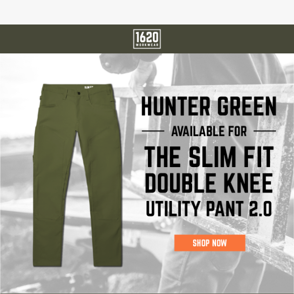 Hunter Green now available