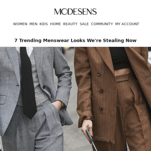 FW23 Menswear Trends Every Woman Should Own