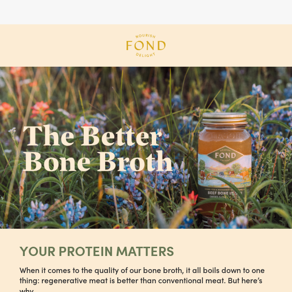 Your Protein Matters