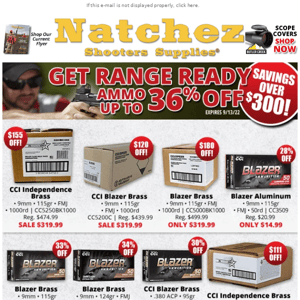 Get Range Ready with New Ammo!