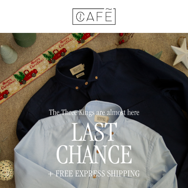⏰ Last Hours with Free Express Shipping ⏰ | The Three Kings are almost here 👑 ⭐