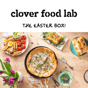 The Super Bowl box is here! – Clover Food Lab