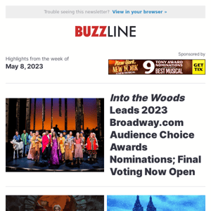 Hottest Stories of the Week: 2023 Broadway.com Audience Choice Awards and More