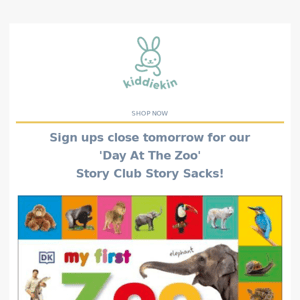 Sign Up for our February Story Sack worth over £40 💰📖
