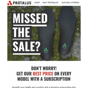 Get the Best Deal Always on Protalus Insoles