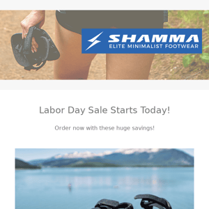 Labor Day Sale Starts TODAY!