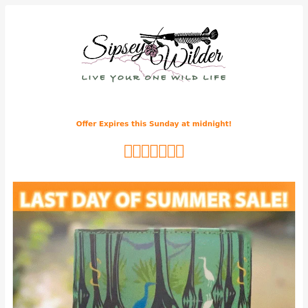 FLASH SALE! Farewell Summer, Welcome Fall!🌞🍂