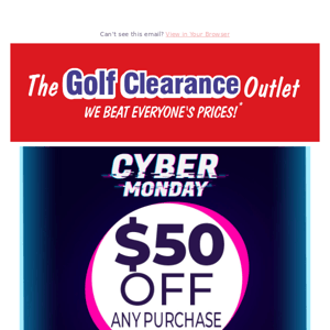 🖥️ CYBER MONDAY - Free $50 Off Voucher