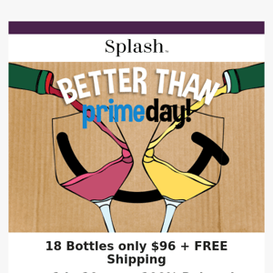 FINAL DAY PRIME Deal: 18 Bottles, Just $96 + FREE Shipping & 100% Rebate!?