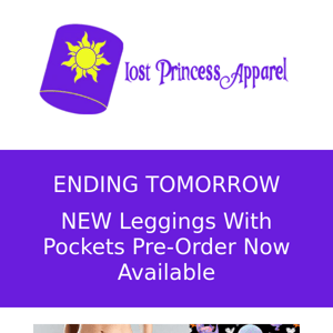 Lost Princess Apparel , Ending Tomorrow...NEW Pocket Leggings Pre-Order Now Available