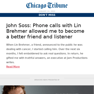 Phone calls with Lin Brehmer allowed me to become a better friend and listener