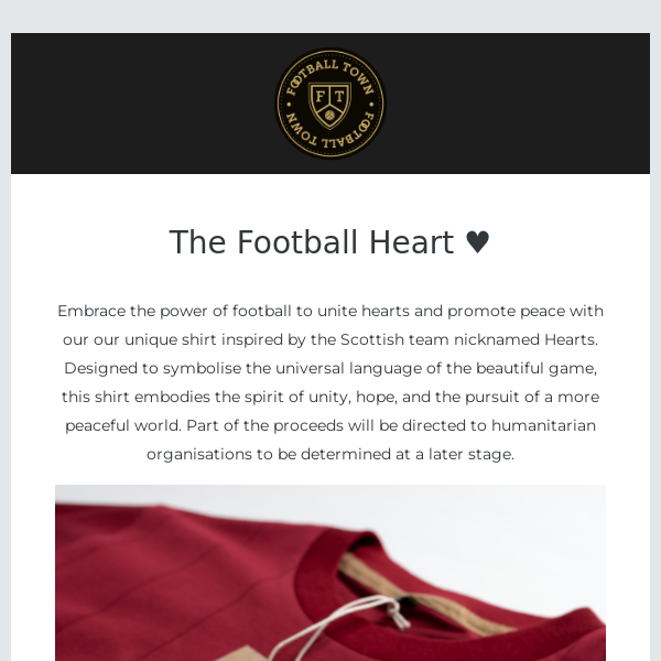 The Football Heart ♥️