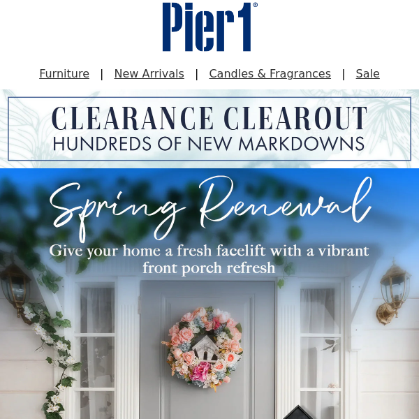🚨 New Markdowns Alert: Your Spring Renewal Starts Here!