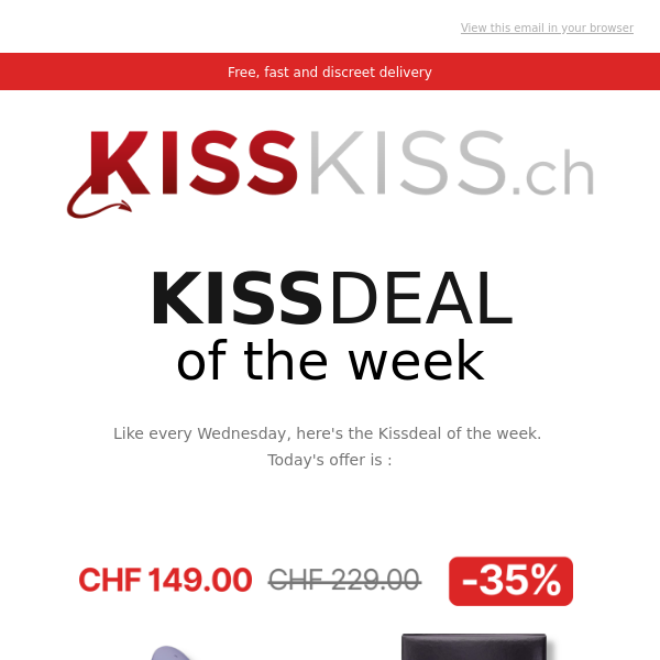 KISSDEAL: -35% off the famous Womanizer OG 🤩