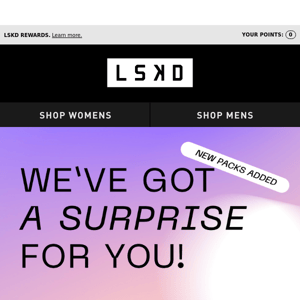 Hey LSKD, we just dropped 2 NEW Trust Us Packs 🤯