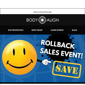 🌟 Limited Time Only: Body Align's Rollback Event is Here! 🌟