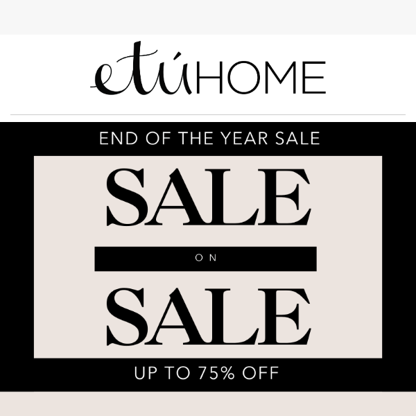 Sale On Sale: Up to 75% Off❗️