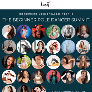 Get your free ticket to the Beginner Pole Dancer Virtual Summit!