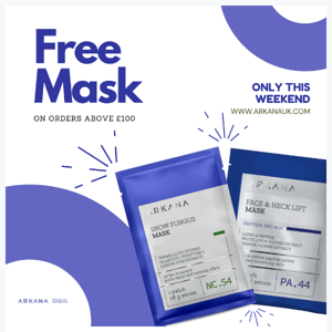 🎉 Hurry, Grab Your FREE Mask! It's a Skin-Sational Treat! 🌟